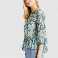 Bestes Angebot 😀 Khujo KLEMENTINA - Bluse - Light Blue, Damen 🌟 -khujo Verkaufsladen a50cd221acec46edbb0ce1db21b247dc