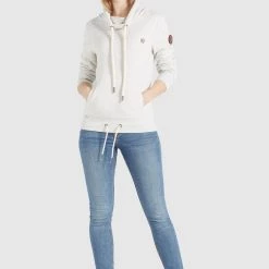 Angebote 🤩 Khujo TEMPA - Kapuzenpullover - Hellgrau Meliert, Damen ❤️ -khujo Verkaufsladen a54ff06479714d19b17e65547cd5b737