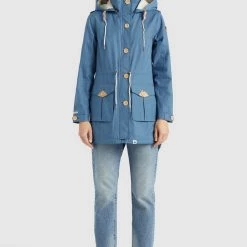 Bester Verkauf 😍 Khujo AREZU - Parka - Blue, Damen 🛒 -khujo Verkaufsladen a5a02c9a75844e489844d1b3addf48a1