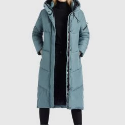 Beste Bewertungen von 😍 Khujo SONJE - Wintermantel - Blaugrau, Damen 🌟 -khujo Verkaufsladen a604aa9382754b7d83725daf5665bb6e