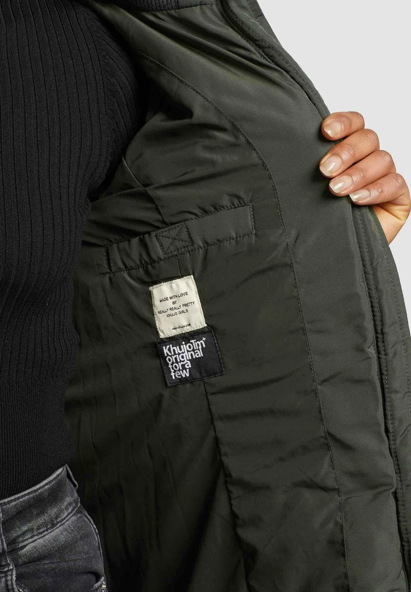 Billig 🔔 Khujo JERRY PRIME5 LIGHT - Wintermantel - Dunkelgrün, Damen 🧨 6 Billig 🔔 Khujo JERRY PRIME5 LIGHT - Wintermantel - Dunkelgrün, Damen 🧨 – Bild 6