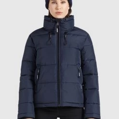 Angebote 😉 Khujo TUBA - Winterjacke - Dunkelblau, Damen ⭐