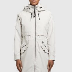 Beste Bewertungen von ✨ Khujo ARIANA - Parka - Hellgrau, Damen ❤️