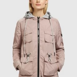 Bestpreis 🔔 Khujo FLAMES - Leichte Jacke - Blassrosa, Damen ⭐