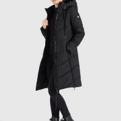 Aktion ⭐ Khujo ARIBAY - Wintermantel - Schwarz, Damen ⌛ -khujo Verkaufsladen aa58e56dee8446c689d9f332fe3a172b