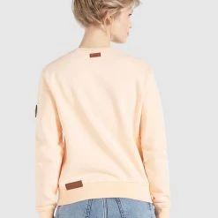 Brandneu ✔️ Khujo LISEL - Sweatshirt - Apricot, Damen 🤩 -khujo Verkaufsladen ab831382f17a4c048f4c5d5211d87595
