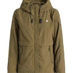 Budget 💯 Khujo ZAHIRA2 - Übergangsjacke - Khaki, Damen 🎁 -khujo Verkaufsladen acd48f3cf0e343fe9976b7c606e9da59