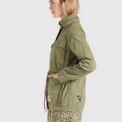 Rabatt 🤩 Khujo PAOLA2 - Parka - Oliv, Damen 🤩 -khujo Verkaufsladen acdcb2d8ac5b4cfda45a02a455726ebc