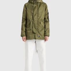 Neu 🤩 Khujo TIANA - Leichte Jacke - Olive, Damen 🔥