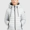 Top 10 😉 Khujo LOVINA2 SHINE - Leichte Jacke - Hellgrau, Damen 👍