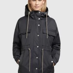 Bester Verkauf 🧨 Khujo PRAYATA - Parka - Dunkelgrau, Damen ✨
