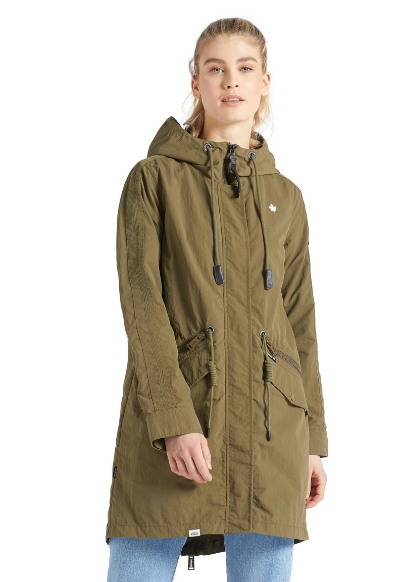 Billig 🥰 Khujo NEPHELE - Parka - Khaki, Damen 👏 1 Billig 🥰 Khujo NEPHELE - Parka - Khaki, Damen 👏
