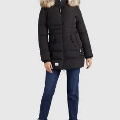 Auslauf ✨ Khujo AMARAY - Wintermantel - Schwarz, Damen 🎉 -khujo Verkaufsladen aecdce1f51bd432196f1a8747dcb3117