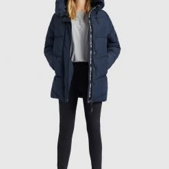 Besorgen ❤️ Khujo JORDIS2 - Wintermantel - Dunkelblau, Damen 🤩 -khujo Verkaufsladen aeebbca20e5c485e94656356a373164b