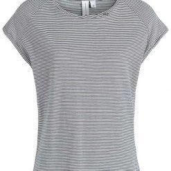 Schlussverkauf 🥰 Khujo BABSI - T-Shirt Print - Weiß Blau Gestreift, Damen 🔥 -khujo Verkaufsladen af5986c7db4e434cb214d80d2ca7c57a