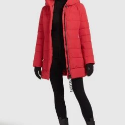 Rabatt ⌛ Khujo SILLA - Winterjacke - Rot, Damen 😍 -khujo Verkaufsladen afb10886be124411bdd780b541c52ec3