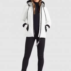 Budget 😀 Khujo CORZ - Winterjacke - Naturweiß, Damen ❤️ -khujo Verkaufsladen afc62807fb8b4f2e86964a2a1ba77801