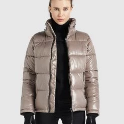 Besorgen 🎉 Khujo BLONDIE - Winterjacke - Taupe Glänzend, Damen 🌟 -khujo Verkaufsladen b0ae3d67b0924b78be14d8532e5ba74d