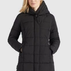 Schlussverkauf 🧨 Khujo SILLA - Wintermantel - Schwarz, Damen 😍