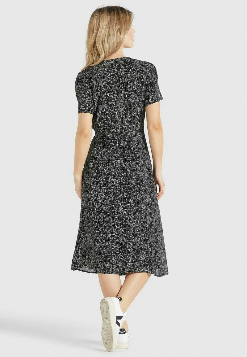 Neu 👏 Khujo PORGY - Freizeitkleid - Schwarz-weiß Gepunktet, Damen ❤️ 3 Neu 👏 Khujo PORGY - Freizeitkleid - Schwarz-weiß Gepunktet, Damen ❤️ – Bild 3