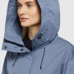Auslauf 🛒 Khujo FRIPS - Übergangsjacke - Blau, Damen 🔔 -khujo Verkaufsladen b1998ea92c374e4083470aa6527918dd