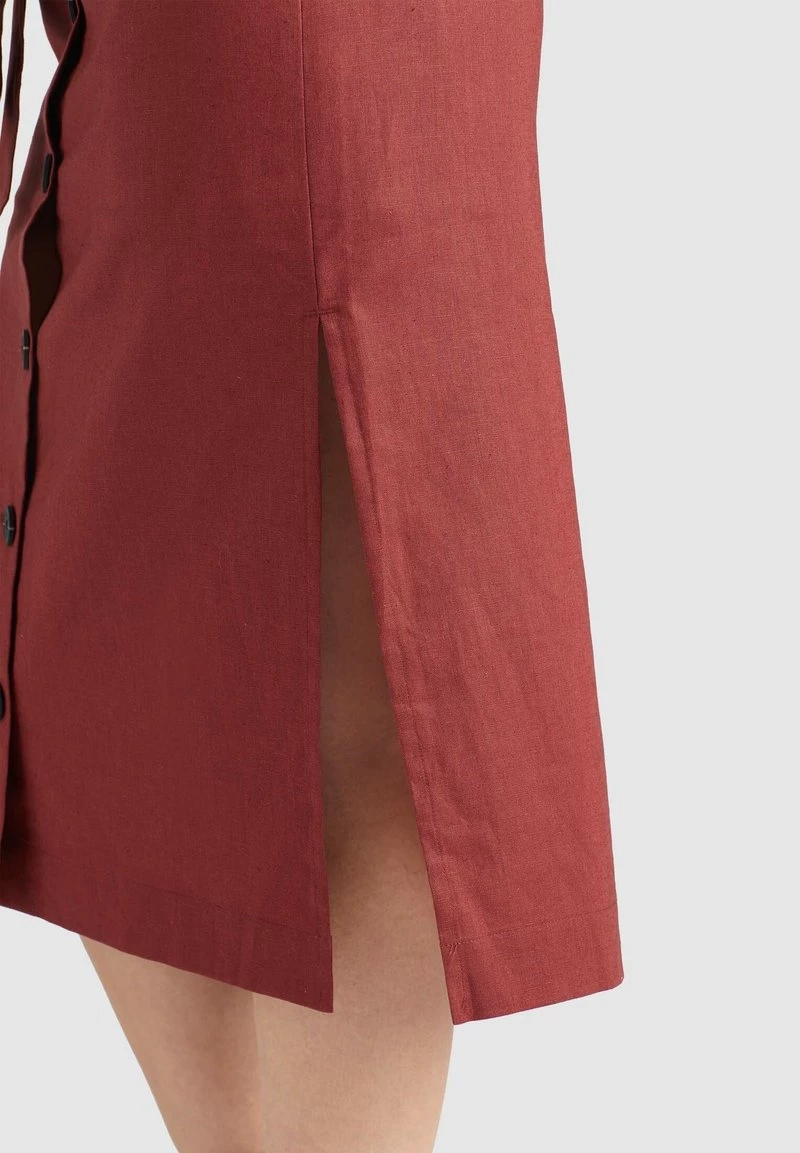 Angebote 🛒 Khujo VARSHA - A-Linien-Rock - Rotbraun, Damen 👍 6 Angebote 🛒 Khujo VARSHA - A-Linien-Rock - Rotbraun, Damen 👍 – Bild 6