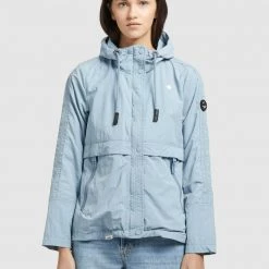 Bestpreis 🧨 Khujo ZAHIRA3 - Leichte Jacke - Hellblau, Damen ✨