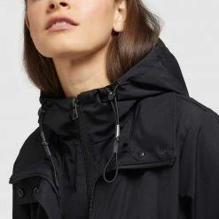 Bestes Angebot ⭐ Khujo FELINA - Regenjacke / Wasserabweisende Jacke - Schwarz, Damen 😀 -khujo Verkaufsladen b2b4387c4f514b72b5c9e9ca7695741e