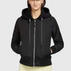 Aktion 🔔 Khujo PERSEE - Leichte Jacke - Schwarz, Damen ✨