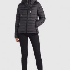 Bestpreis 🔥 Khujo LOVINA - Übergangsjacke - Schwarz, Damen ✔️