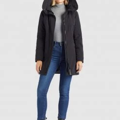 Blitzangebot ⌛ Khujo VIONA - Wintermantel - Schwarz, Damen 💯 -khujo Verkaufsladen b52663e984b945d9a66da16dec3c9d0d