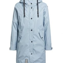 Billig ✔️ Khujo ODELIE - Regenjacke / Wasserabweisende Jacke - Hellblau, Damen ⭐ -khujo Verkaufsladen b76c8fb52bc544ada8b0c2218061904c
