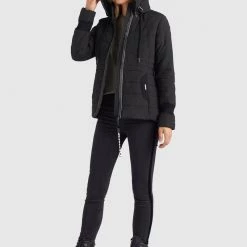 Am billigsten 🔥 Khujo CORZ - Winterjacke - Black, Damen 🎉 -khujo Verkaufsladen b77b230f53694426995d36b3734d772b
