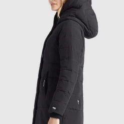 Budget 🌟 Khujo SHERMA2 - Wintermantel - Schwarz, Damen ⌛ -khujo Verkaufsladen b84edeb05b1f48d3932925192b6b0ab5