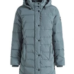 Bestes Angebot 😉 Khujo DELINAS2 - Wintermantel - Blaugrau, Damen ⌛ -khujo Verkaufsladen b8964250fe784304ba87d69616a2936b