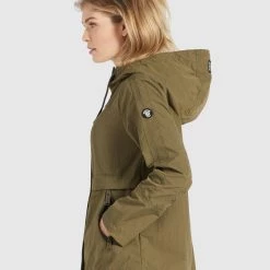 Budget 💯 Khujo ZAHIRA2 - Übergangsjacke - Khaki, Damen 🎁 -khujo Verkaufsladen bb10573c27514977bcc9e33d9916eadf