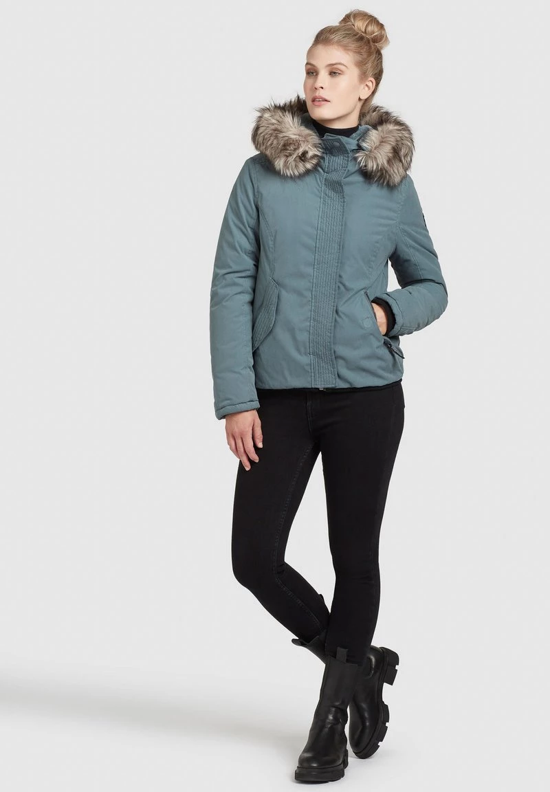 Schlussverkauf 🎁 Khujo TOMMA - Winterjacke - Blaugrau, Damen 💯 2 Schlussverkauf 🎁 Khujo TOMMA - Winterjacke - Blaugrau, Damen 💯 – Bild 2