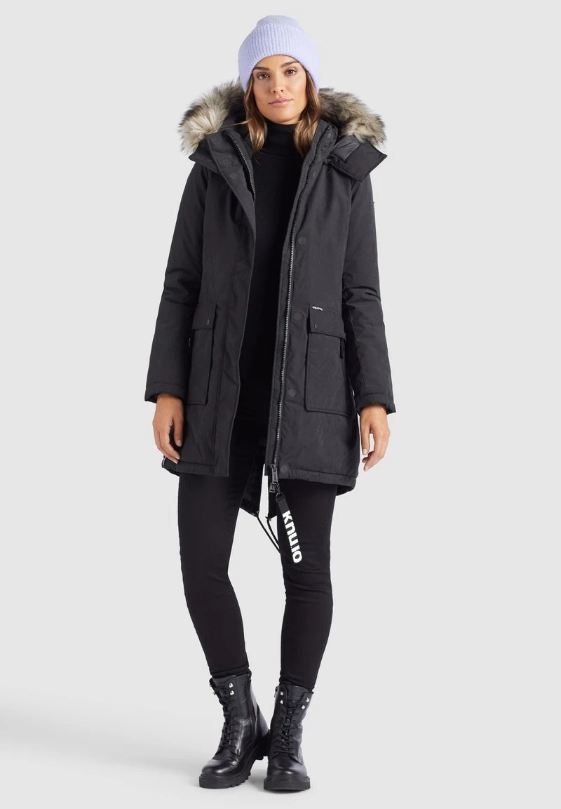 Brandneu 😀 Khujo ATHENA - Parka - Schwarz, Damen ⌛ 1 Brandneu 😀 Khujo ATHENA - Parka - Schwarz, Damen ⌛