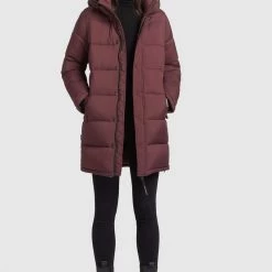 Am billigsten 😉 Khujo WENCKE MATT - Wintermantel - Weinrot, Damen 🔥 -khujo Verkaufsladen bdca01fe1b54408ea8948a9bcf8d2b14