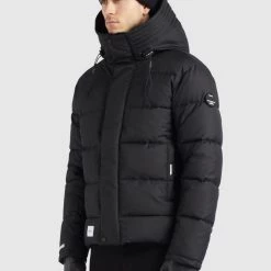 Besorgen 🥰 Khujo SAVOR - Winterjacke - Schwarz, Herren 🌟