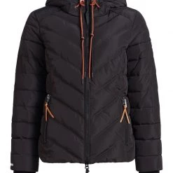 Auslauf ✨ Khujo EIJA - Winterjacke - Schwarz, Damen ⌛ -khujo Verkaufsladen be6410aa86304df39b543723877bcb84