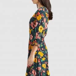 Budget 😍 Khujo SAVORY - Freizeitkleid - Multi-coloured, Damen 🧨 -khujo Verkaufsladen be6ec637e3fd46ae841fb402414b0a07