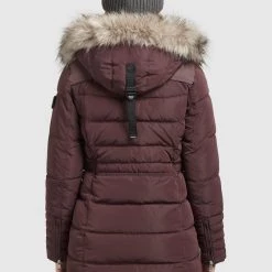 Coupon 🤩 Khujo AMARAY2 - Wintermantel - Weinrot, Damen 🌟 -khujo Verkaufsladen be827d477d894148972aa98b4038a236