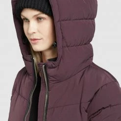 Neu 🎁 Khujo BINE - Wintermantel - Weinrot, Damen 🛒 -khujo Verkaufsladen c0c63970dd504f7ead556f320966dc3d