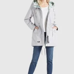 Bestpreis 🛒 Khujo EMURI - Parka - Light Grey, Damen 😉 -khujo Verkaufsladen c1ae2765d93a470b9606af46e90e80e5