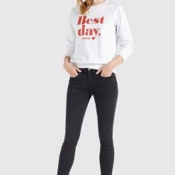 Blitzangebot ✔️ Khujo SILICIA BEST DAY - Sweatshirt - Weiß, Damen 👍 -khujo Verkaufsladen c1dfe82bcbff414a83d73df37bba98f6