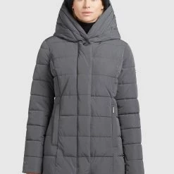 Am billigsten 🧨 Khujo SILLA - Winterjacke - Grau, Damen ✔️