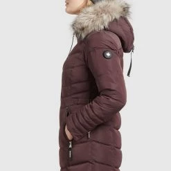 Coupon 🤩 Khujo AMARAY2 - Wintermantel - Weinrot, Damen 🌟 -khujo Verkaufsladen c23d02095e684d32ae79774783e12910