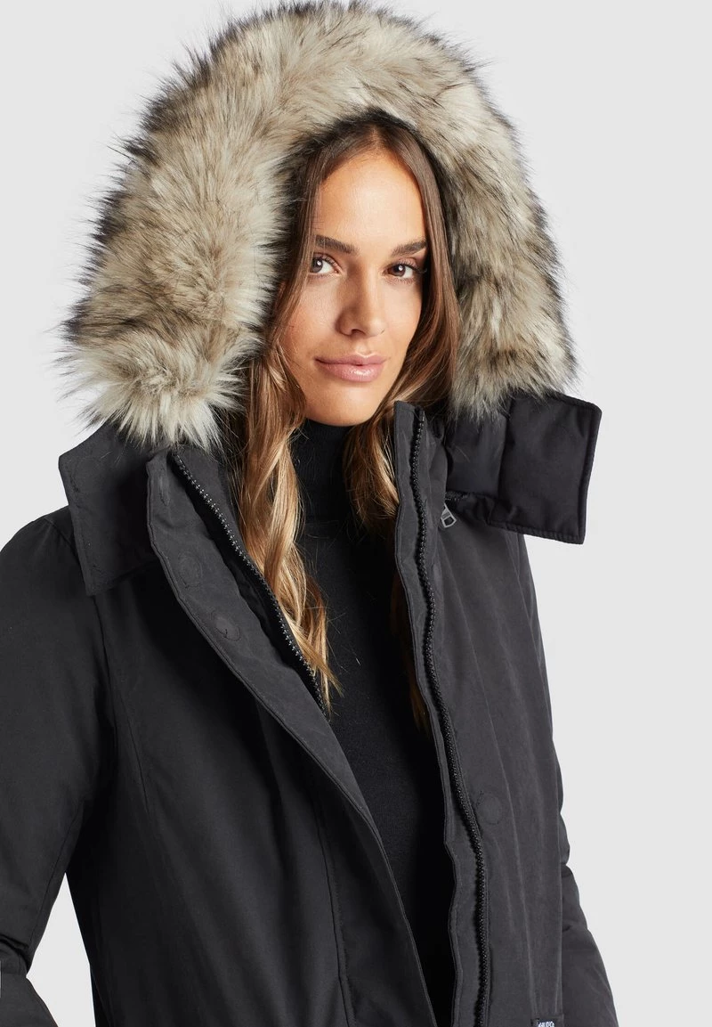 Brandneu 😀 Khujo ATHENA - Parka - Schwarz, Damen ⌛ 6 Brandneu 😀 Khujo ATHENA - Parka - Schwarz, Damen ⌛ – Bild 6