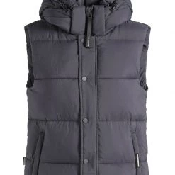 Schlussverkauf 😀 Khujo MARGARIDA MATT - Weste - Grau, Damen 💯 -khujo Verkaufsladen c3c67049b3e34b9c9f1083a907586651